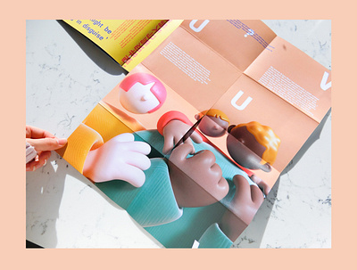 UV ZHU Artist Interview Magazine design graphic design icon illustration magazine magazine design typography