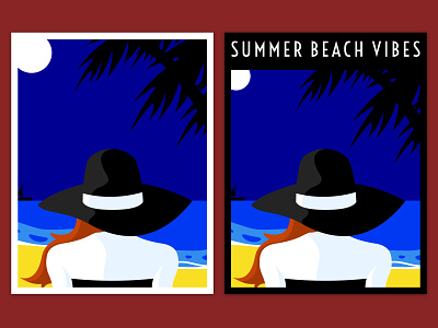 Summer Beach Vibes Prints
