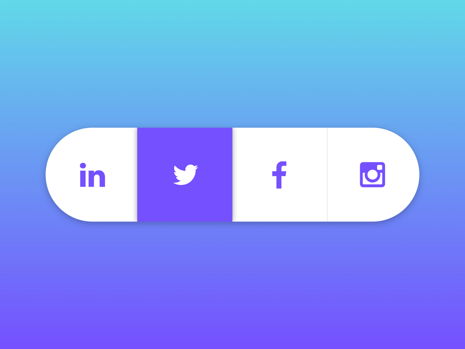 Social Pill Module by Paul Circle on Dribbble