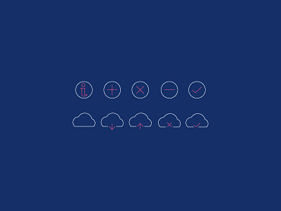 Minimal Line Icons Pack 2 color free freebies icon icon set icons lines outlines ui vector