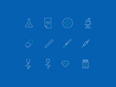 Medical Icon Pack (Ver.3) color free freebies hospital icon icon set icons lines medical outlines ui vector