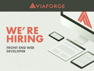 We're Hiring! developement digital marketing hiring job listing we design web web developer web development