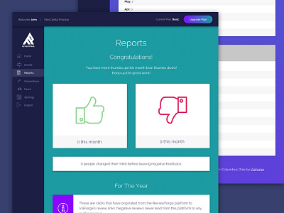 RF - Reports design minimal ui ux web web design website