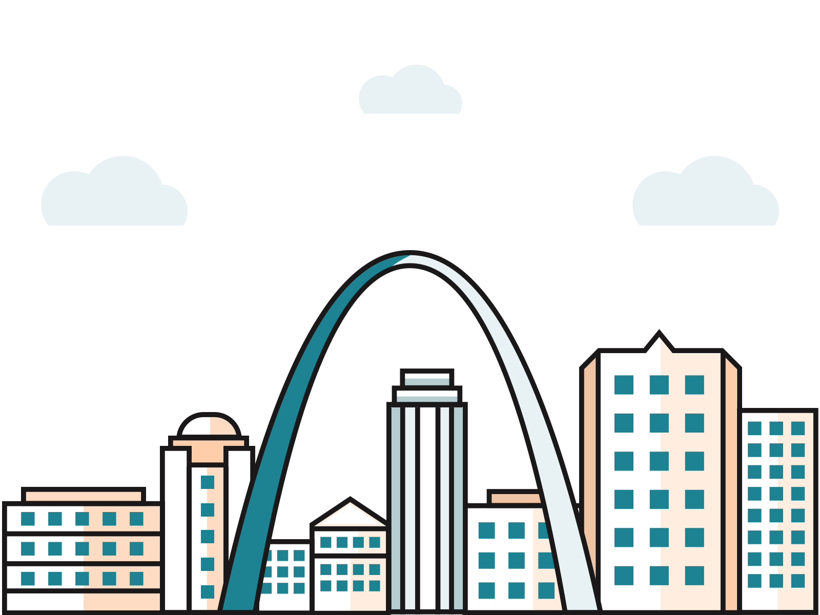 st.Louis Illustration by Paul Circle on Dribbble