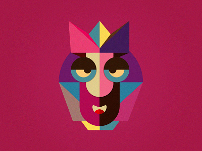 The King colors geometry king