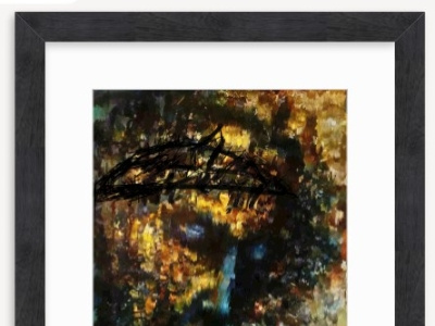 abstract jesus christ painting with ready to hand