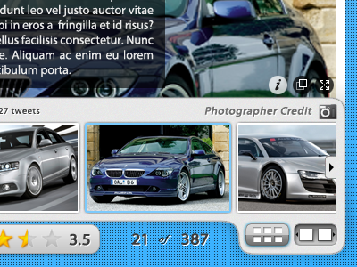 Image Gallery UI gallery ui user interface