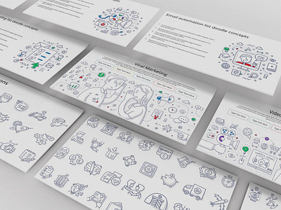 Doodle PowerPoint Infographic Set