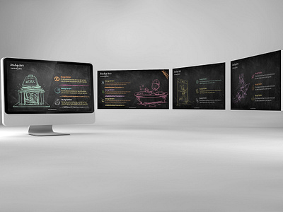 Chalk Doodle Infographic Template advertising audience automation business communication concept content digital doodle email internet marketing media online powerpoint promotion social strategy technology video