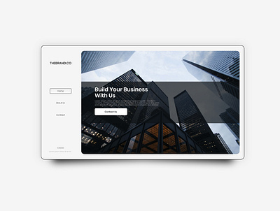 Landing Page Concept adobe xd branding design illustration landing page landing page design landing page ui logo ui uiux design uiuxdesigner