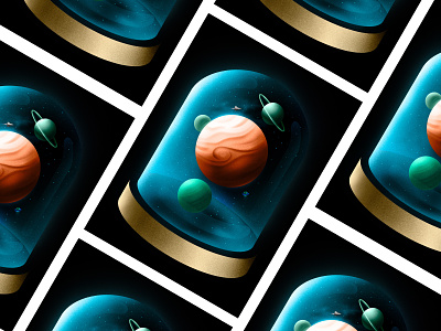 Little Universe cosmos design illustration illustrator nasa space texture ufo