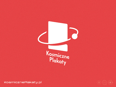 KosmicznePlakaty.pl logo 2d brand branding design illustration illustrator logo logotype space texture