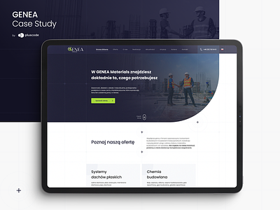 GENEA - website design case study