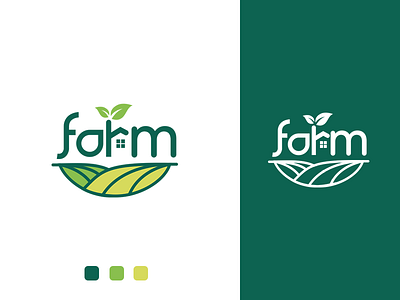 farm logo branding design farm illustration logo logodesign vector