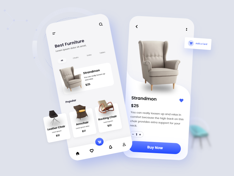 Best Furniture Mobile App by Lovekush Kumar on Dribbble