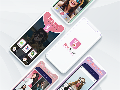 Best Selfie Camera App app ui