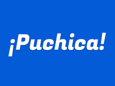 Puchica! el salvador expressions puchica salvadoran salvadorean salvadorian salvi spanish typography