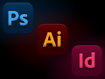 Adobe CC Big Sur Icons adobe big sur icons macos