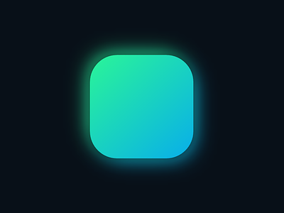 CSS Glow Icon