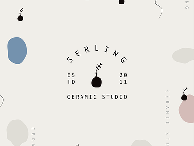 Ceramic Studio Logo branding ceramics design logo
