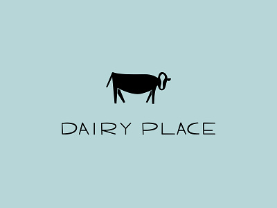 Dairy Place branding identity branding logo