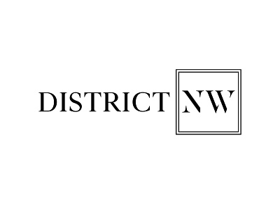 District NW brand idenitity brandidentity branding design graphic design logo logodesign mark