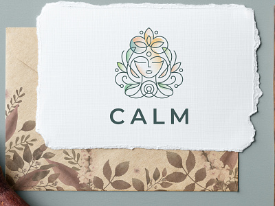 Minimal Illustration for Calm logo concept branding design graphic design icon illustration logo minimal vector