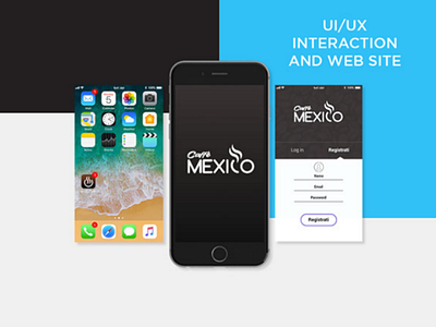 Caffè Mexico project app part. 1 adobe graphic xd interface interaction interactive ui ux uxdesign