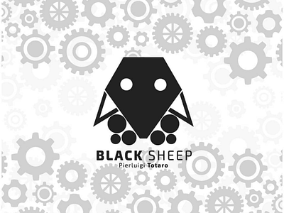 "Black Sheep" logo graphic logo logodesign