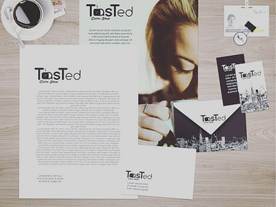 "Toasted" logo Branding