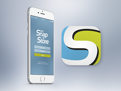 SnapnStore app app appicon design icon interface ios iphone ui ux