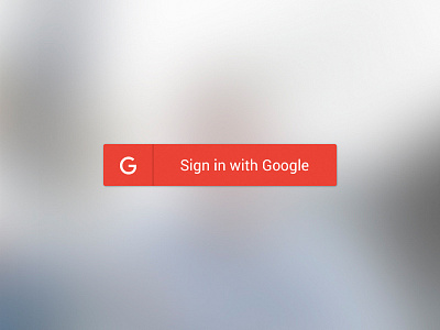 Sign in with google button design flat google material site ui ux web