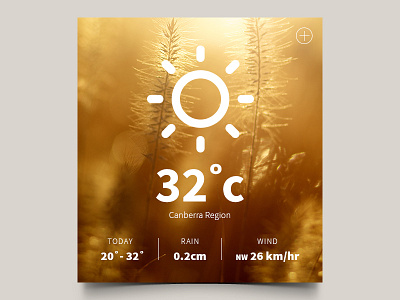 Weather module design icon interface summer sun sunny temperature type typography ui weather