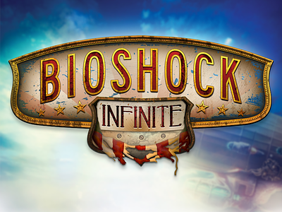 Bioshock Infinite Logo Concept bioshock bioshock infinite freebie gaming logo steampunk ui ui challenge