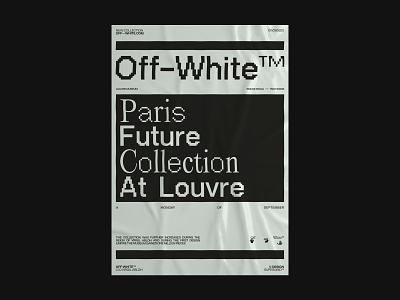 Off-White™ Paris Future Collection at the Louvre