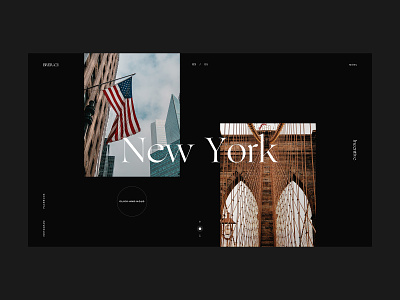 Brera incentive slide and drag navigation branding clean design events incentive luxury minimal new york typography ui ui design ux web webdesign website