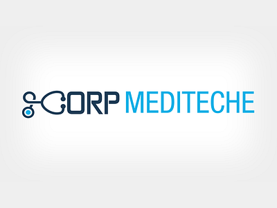 Corp Mediteche Logo logo concept logo design medical logo