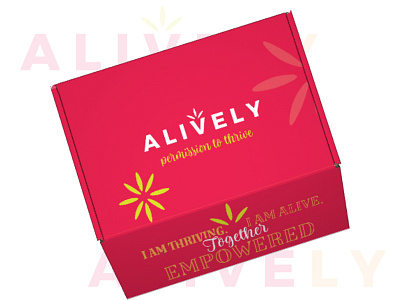Alively Subscription Box Design alively empowered women hot pink moms subscription box thrive