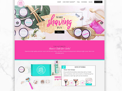 All Girl Shave Club Website all girl shave club subscription box website