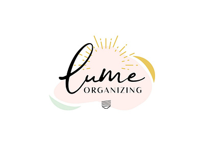 Lume Organizing Logo konmari logo organizing