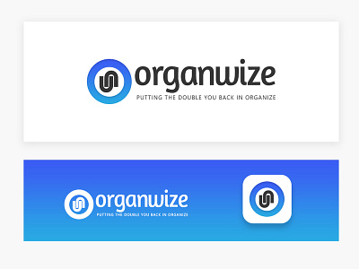 Organwize Logo design logo ui ux