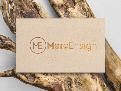 Marc Ensign Logo art logo photoshop