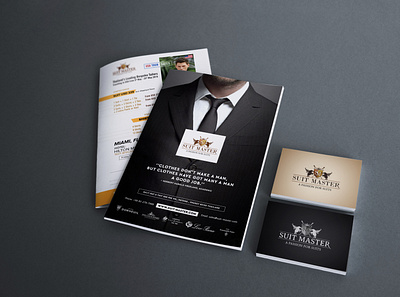 Suit Master - Thailand logodesign logos photoshop suit tailored the gill thegill ui ux