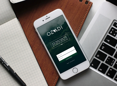 OZADI Application application design branding photoshop thegill ui ux