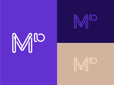 M10 Logo Concept app blue blue and beige blue branding branding design flat icon logo m letter m logo m10 minimal typography vector