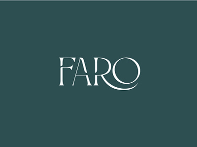 Faro - Authentic Italian Restaurant Logo faro logo faro restaurant green restaurant lighthouse logo lighthouse restaurant restaurant logo