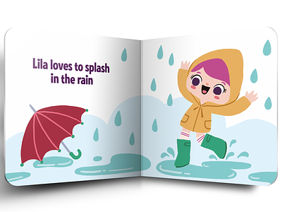 Lila loves childrens book childrens illustration editorial publishing