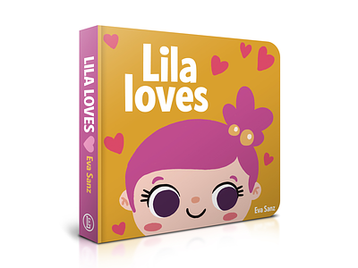 Lila loves character design childrens illustration cover publishing