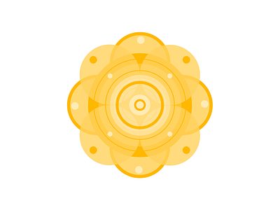 El Sol es mi padre abstract branding design el sol graphics graphics design icon illustration logo logotype mandala sun symbol typography yellow