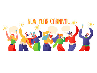 New Year Carnival Сropp